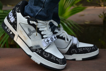 Louis Vuitton Trainers Black Special Edition