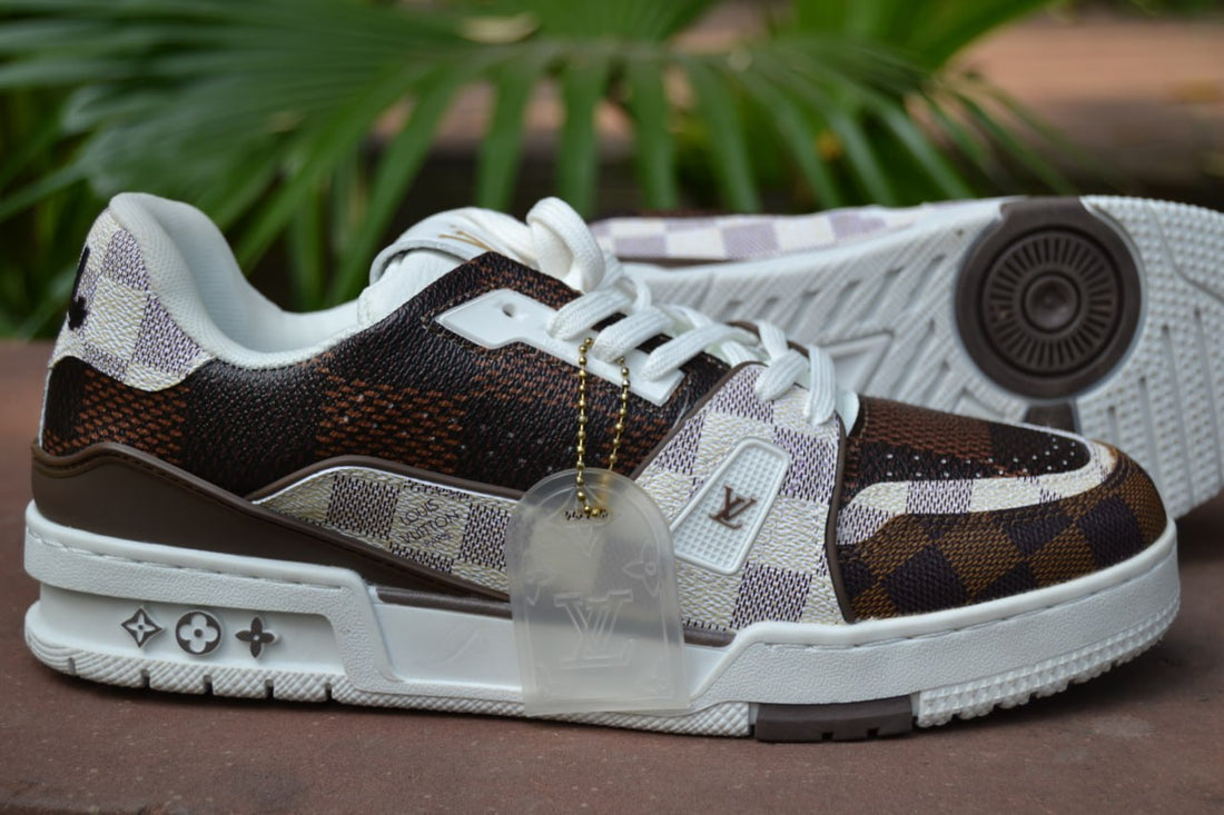 Louis Vuitton Trainers Brown Special Edition