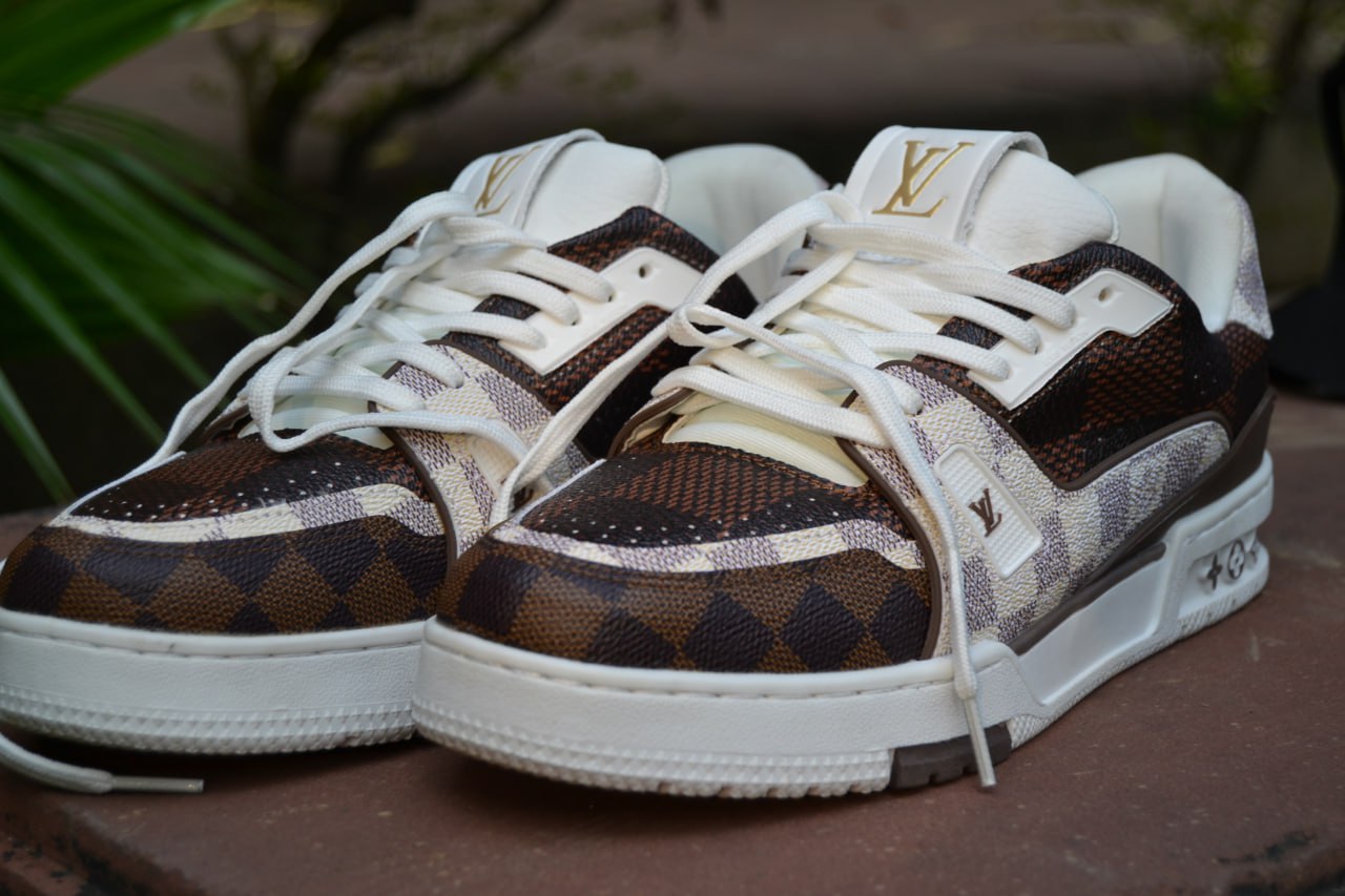 Louis Vuitton Trainers Brown Special Edition
